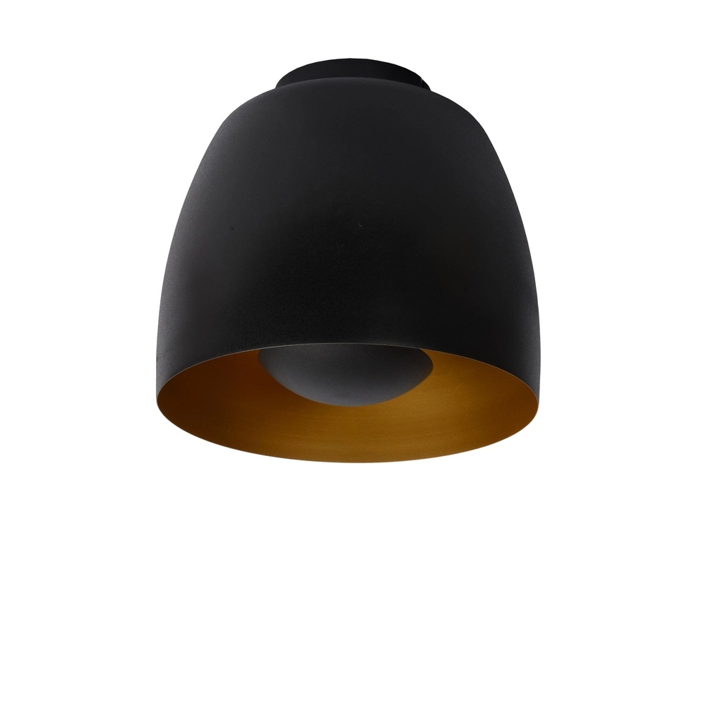 Plafondlamp Nolan Ø 24cm zwart