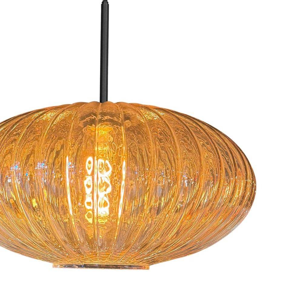 Hanglamp HaloSwap met 1 amberk glas Steinhauer 8712746179767