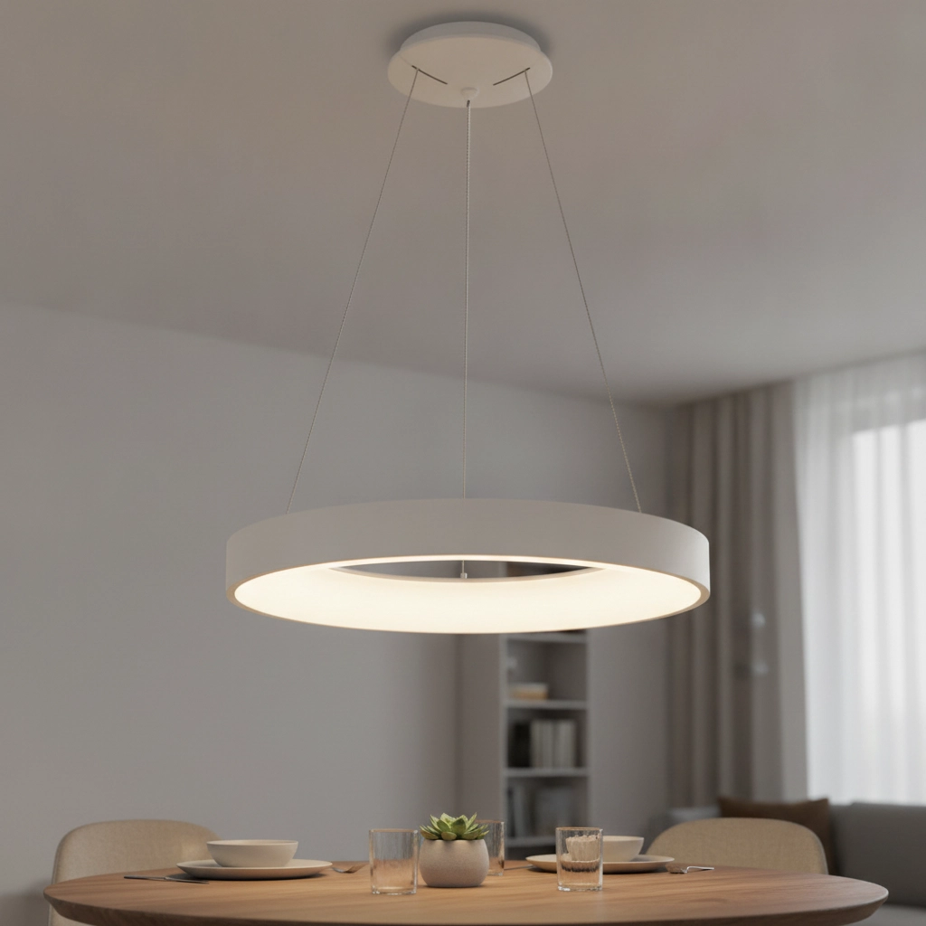 Hanglamp Rando Thin wit Ø 60cm