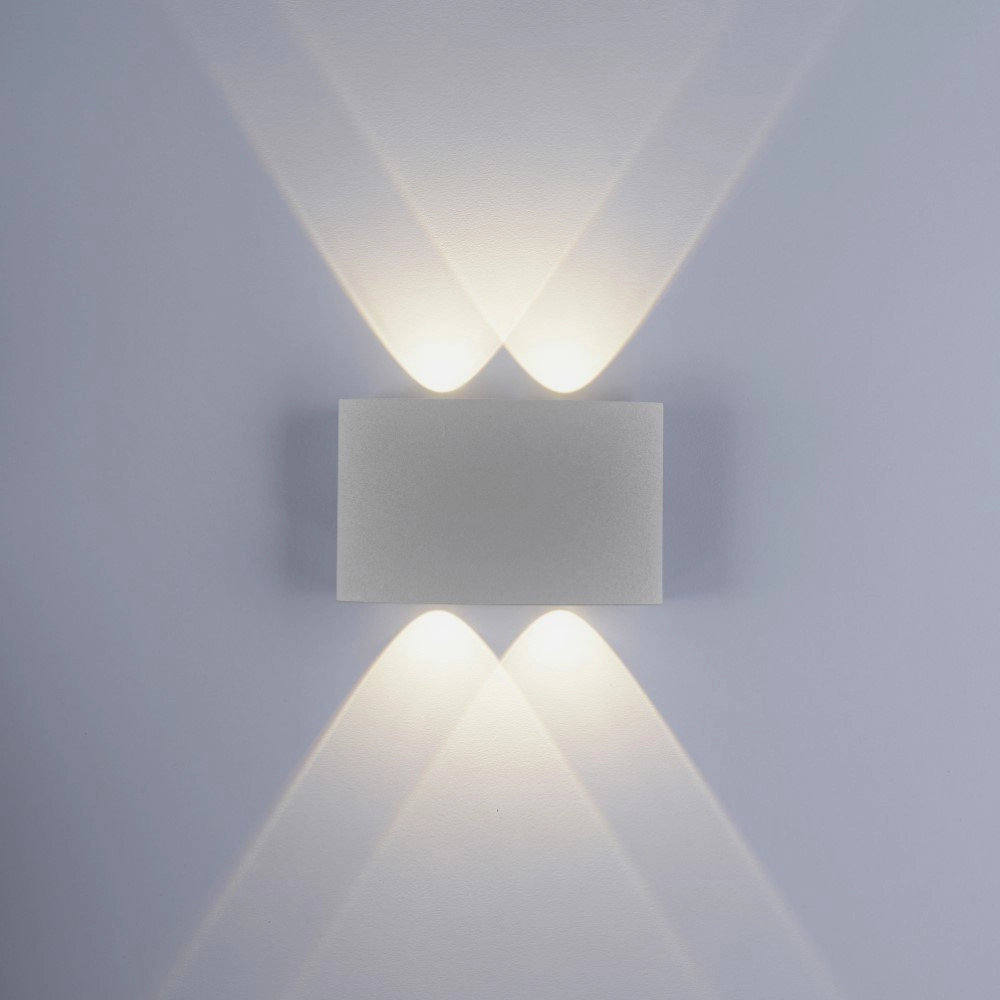 Design wandspot Carlo Up - Down 2-lichts grijs Paul Neuhaus 4012248335789