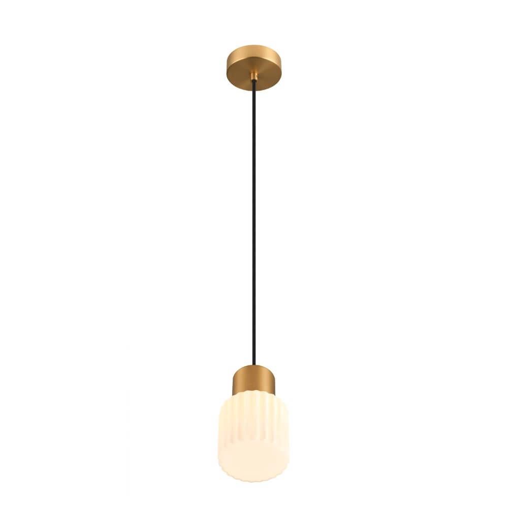 Pendel hanglamp Varyt Goud - Ø 12cm SLV 4024163289269