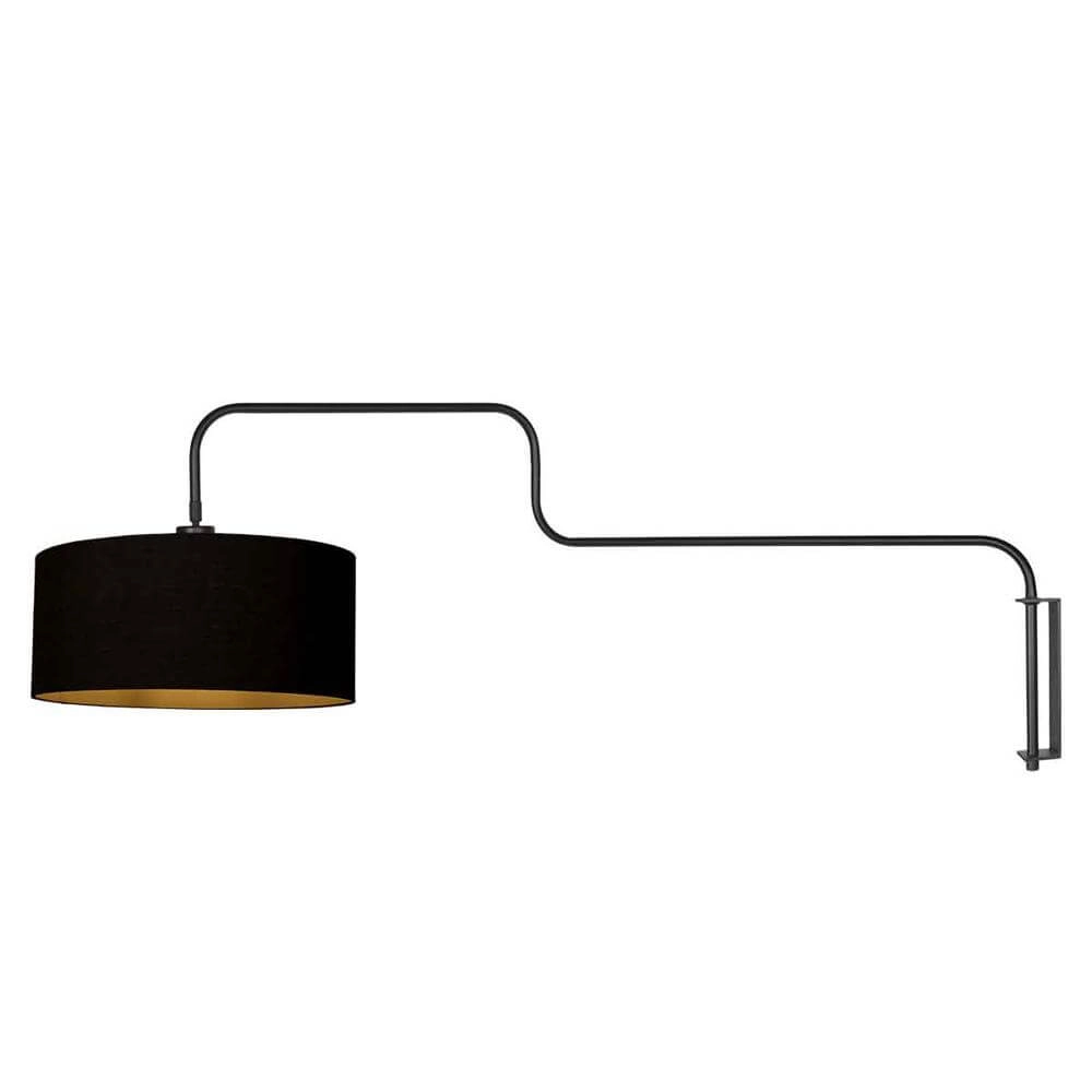Wandlamp Bloeba zwart Steinhauer 8712746177046