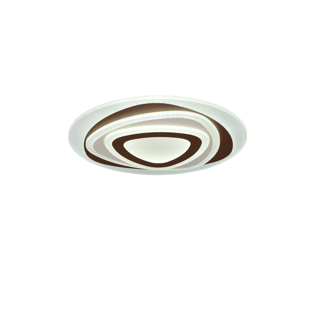 Plafonniere Zilo modern mokka bruin