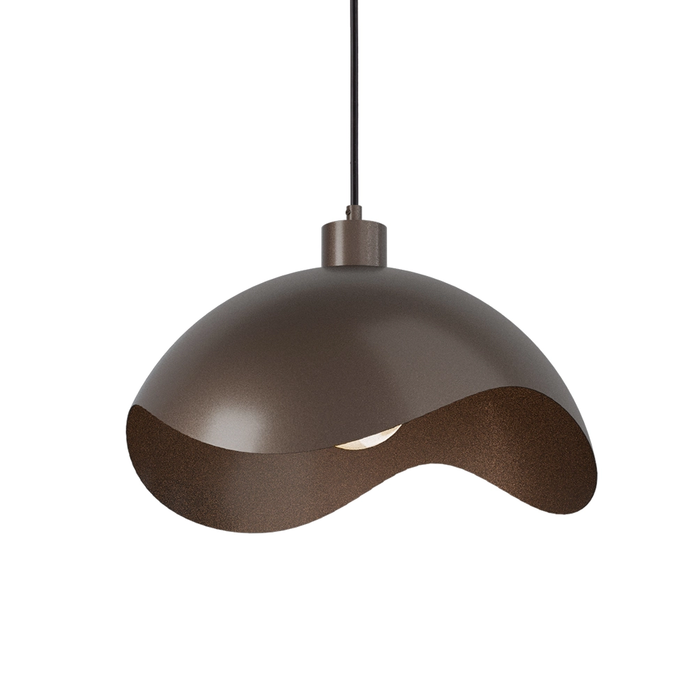 Design hanglamp Volta Ø40cm - golvend - cacao Masterlight 8718121395609