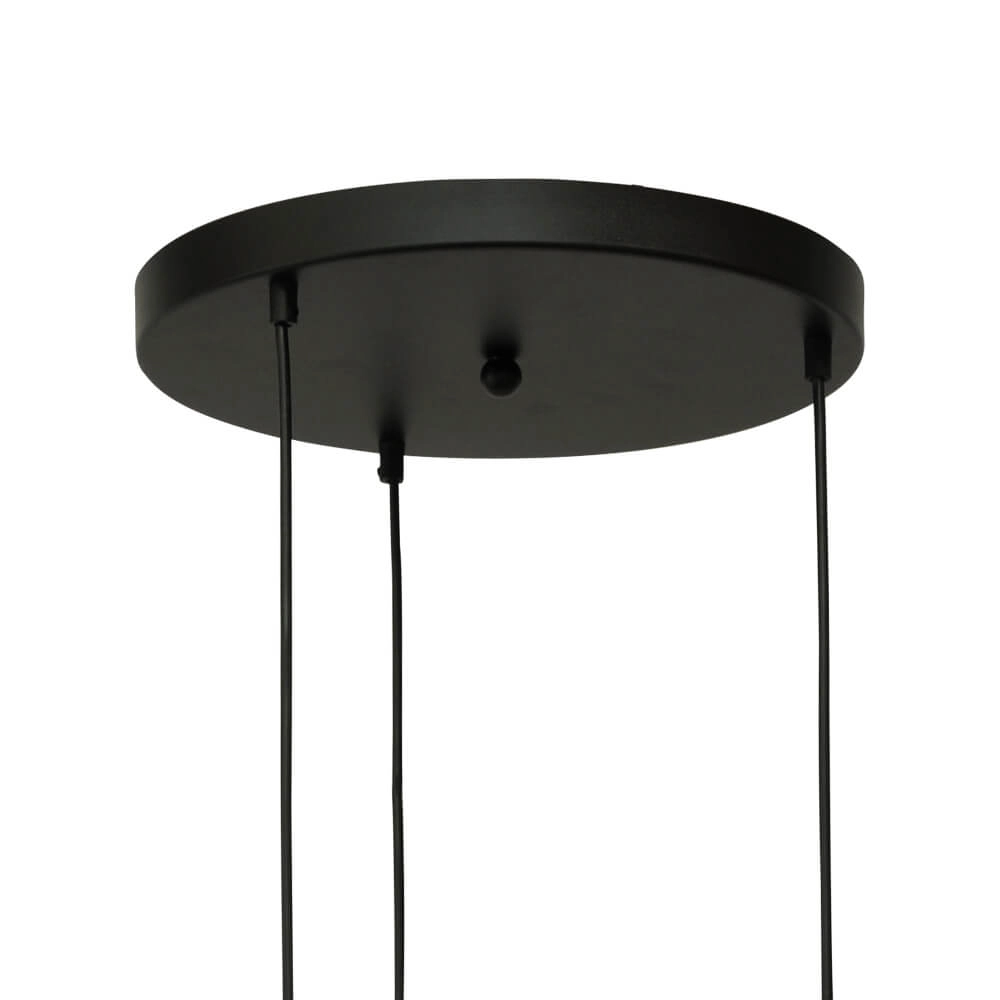 Pendel hanglamp Lava 3x goud glas Masterlight 8718121286426