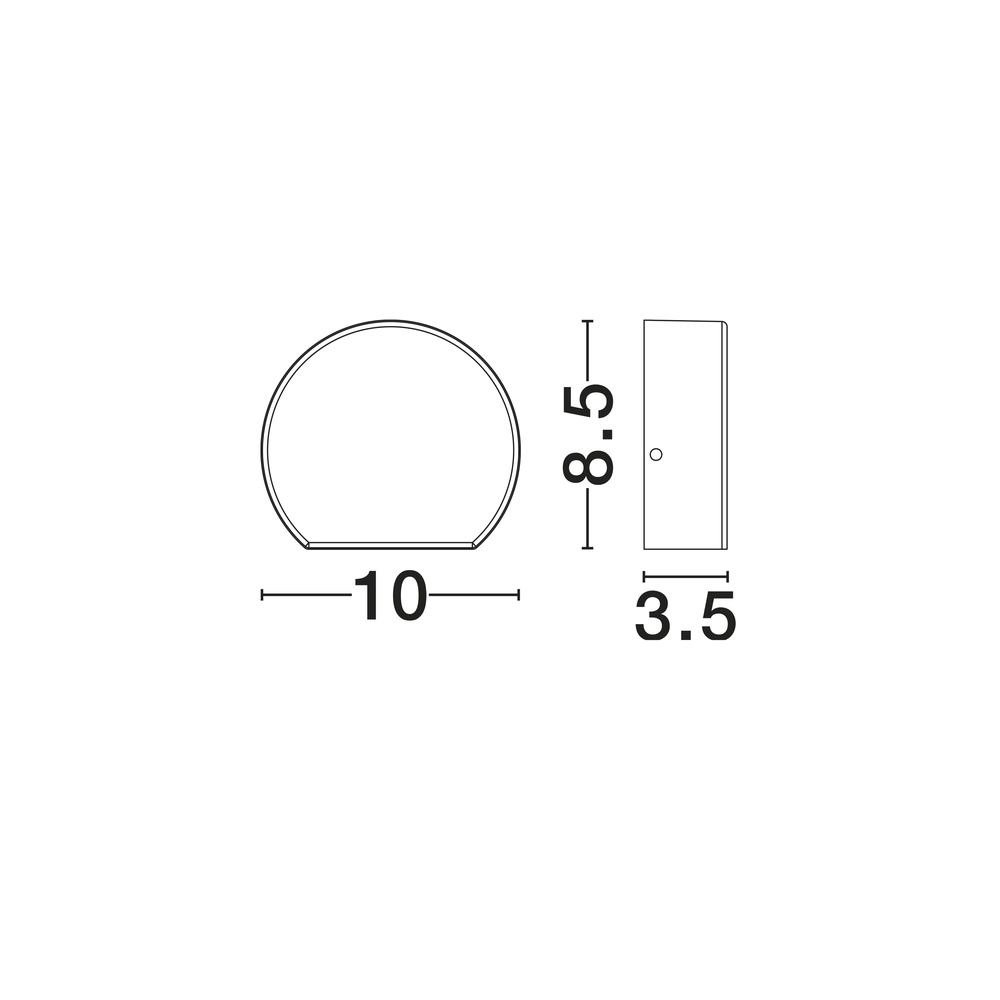 Design wandlamp Sango roestbruin Lyora 5212017478887