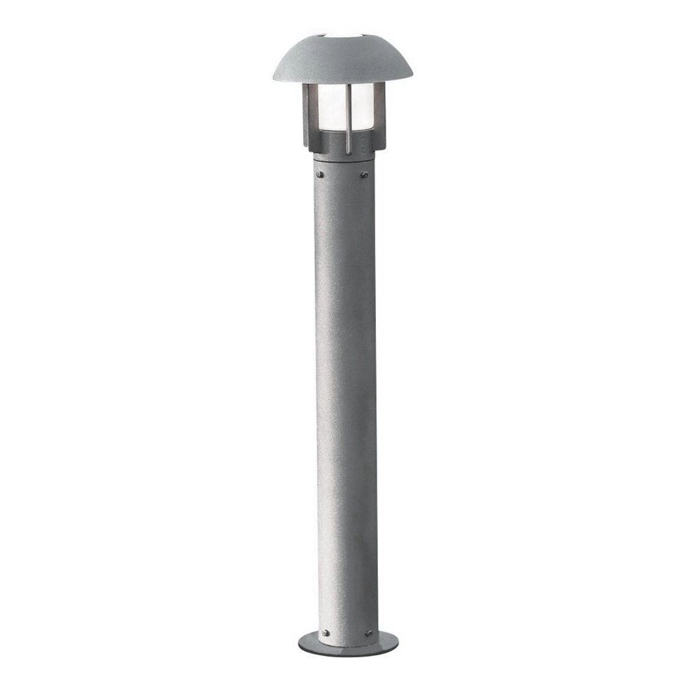 Staande moderne tuinlamp Heimdal 102cm mat zilver Staande moderne tuinlamp Heimdal 102cm mat zilver