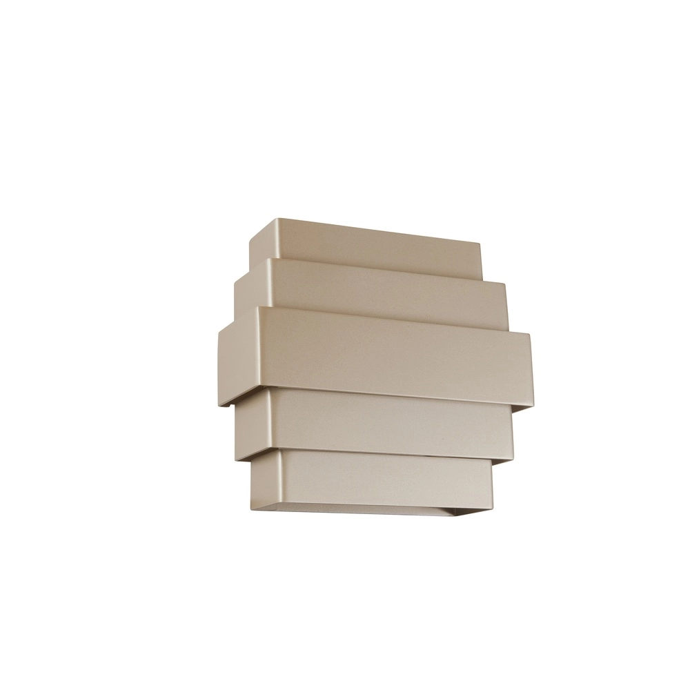Design wandlamp Diego zand bruin