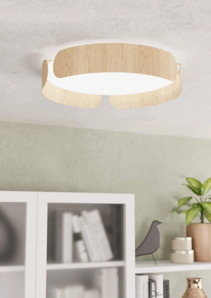 Mokka plafondlamp Valcasotto Ø 37cm Eglo 9002759996239