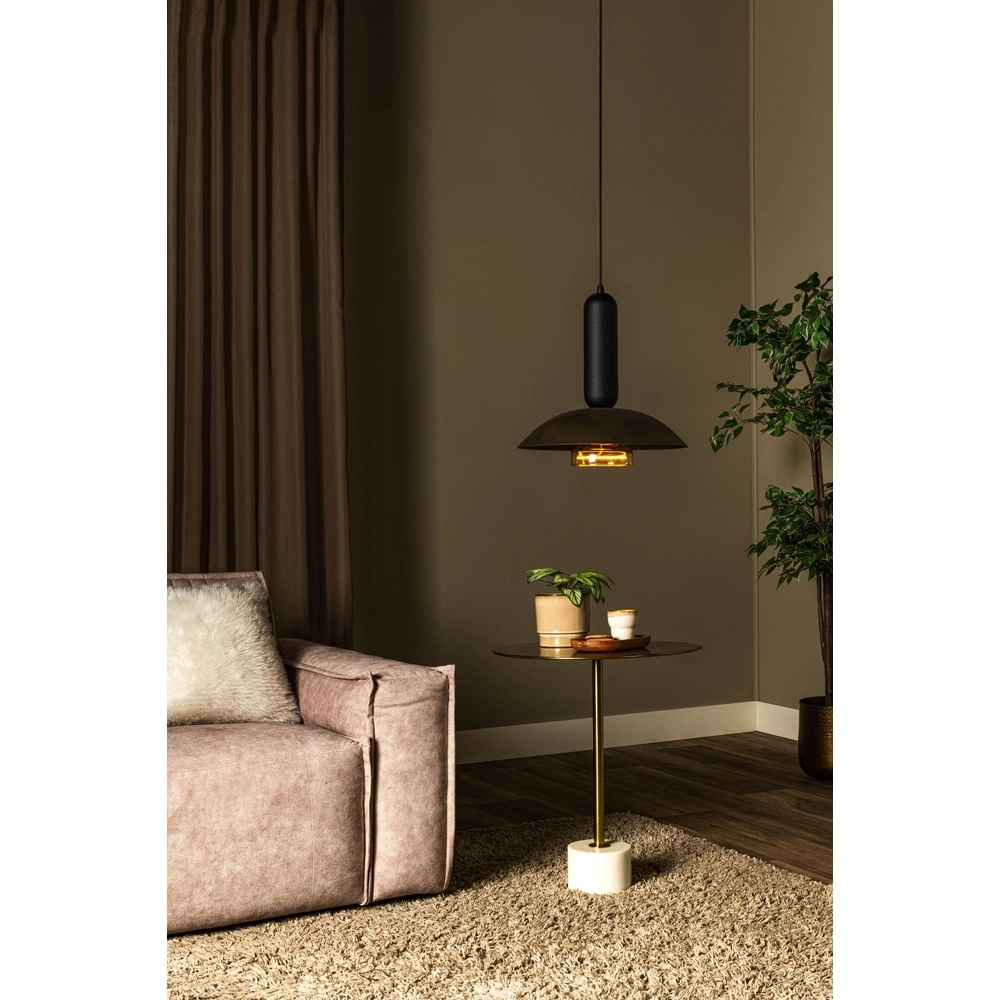 Hanglamp Grantham koffie bruin Lucide 5411212212375