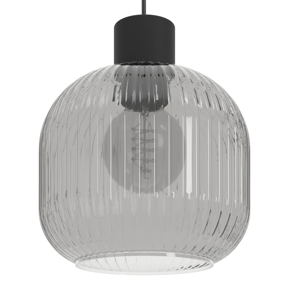 Design hanglamp Dasmina zwart Ø 20cm Eglo 9008606406272