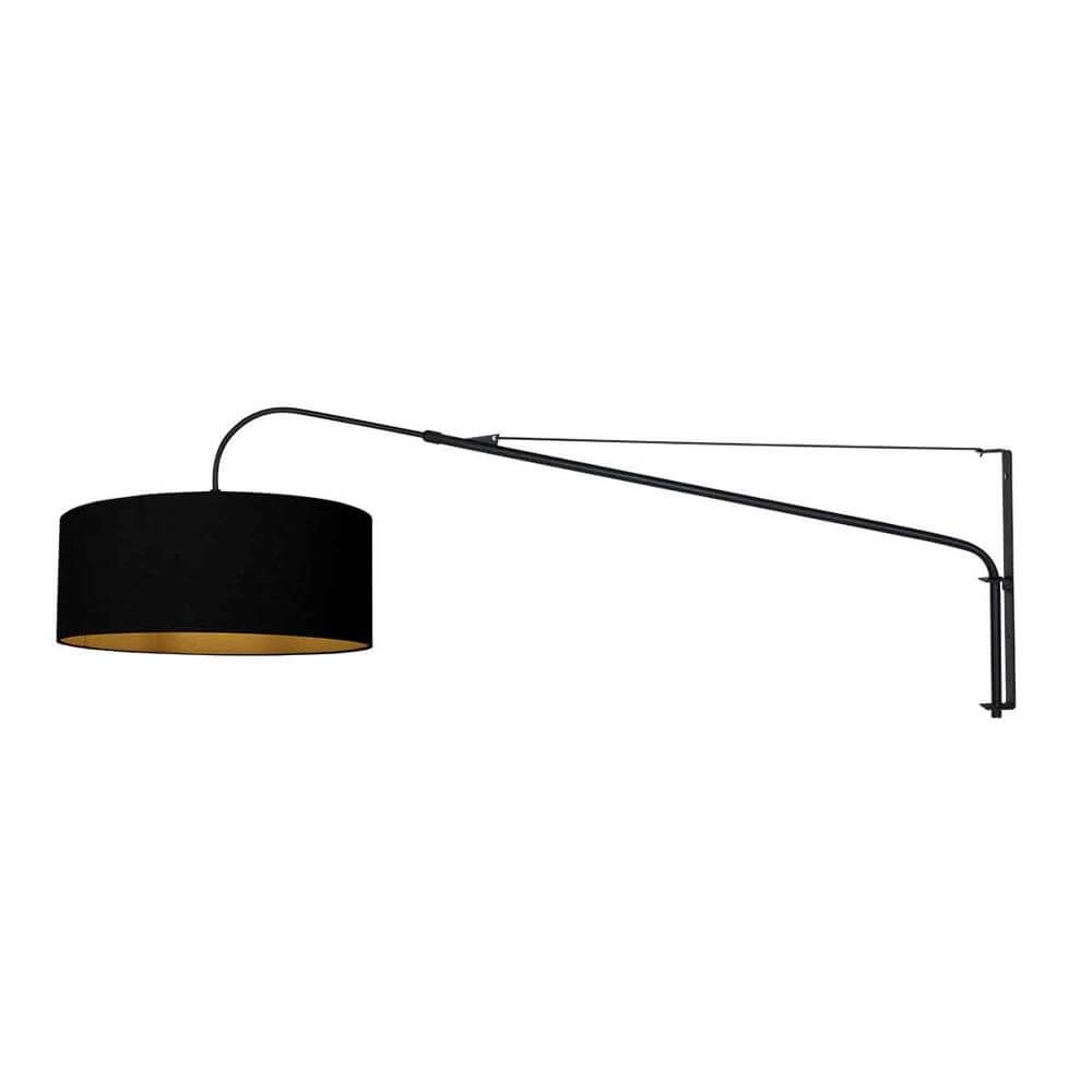 Wandlamp Elegant Classy zwart Steinhauer 8712746175745