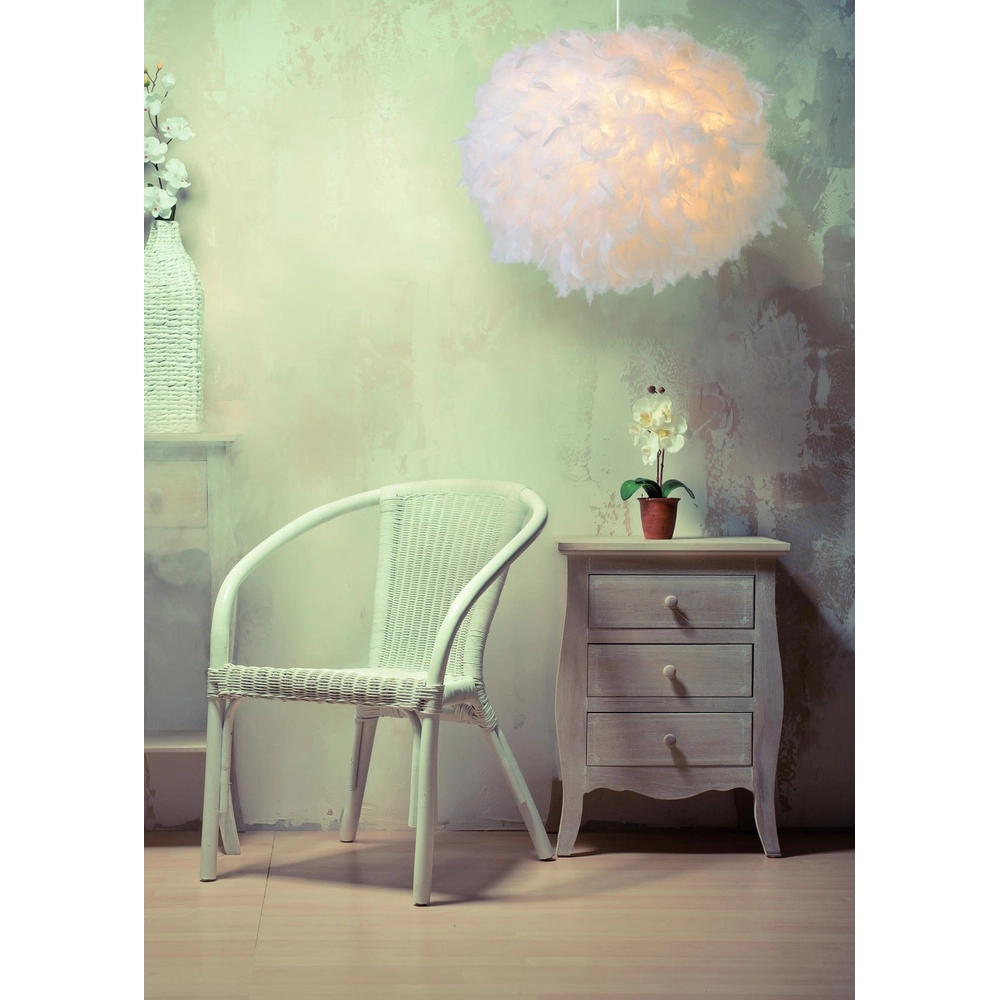 Hanglamp Goosy Soft Ø 50cm wit Lucide 5411212712707