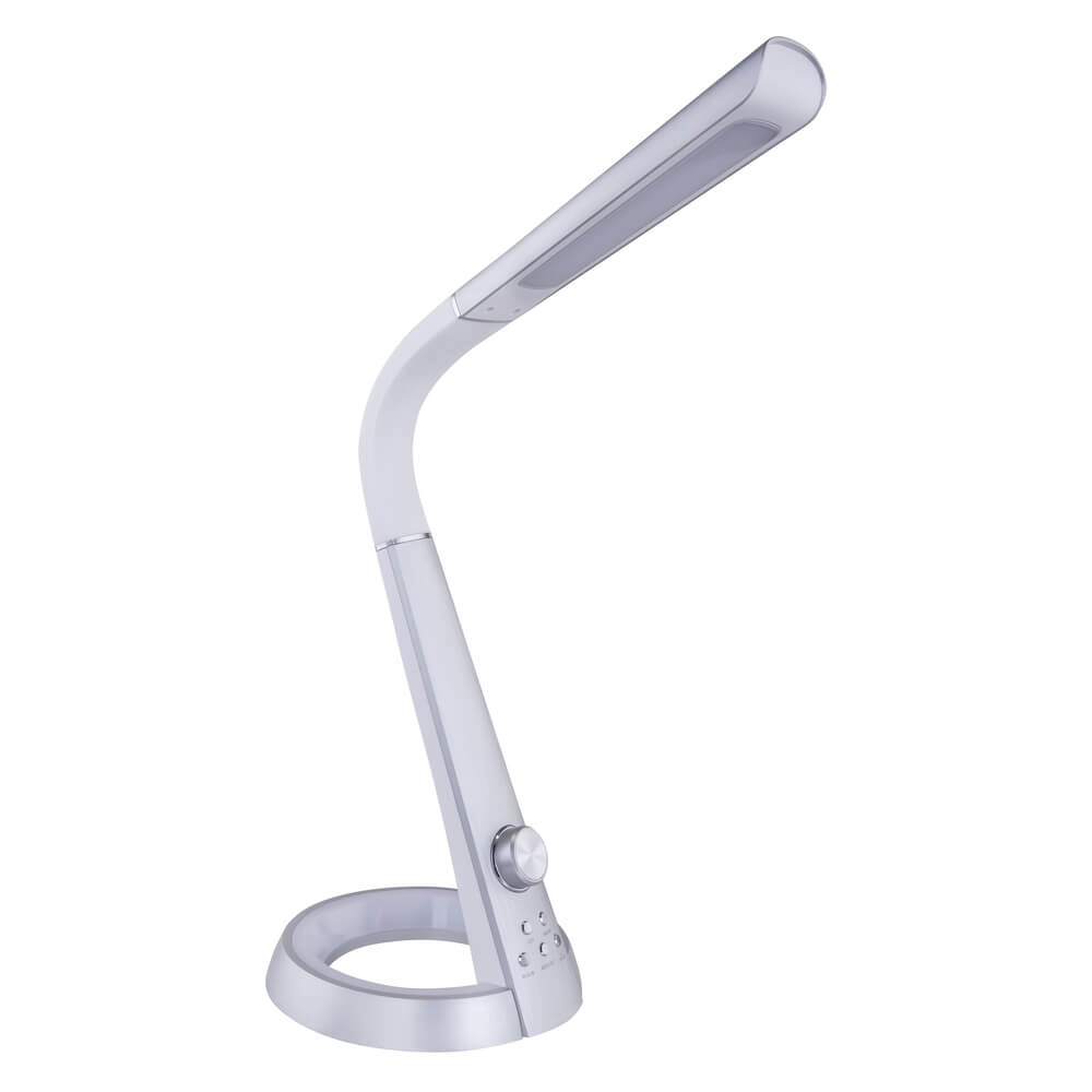 Bureaulamp Mitti zilvergrijs Globo 9007371384716