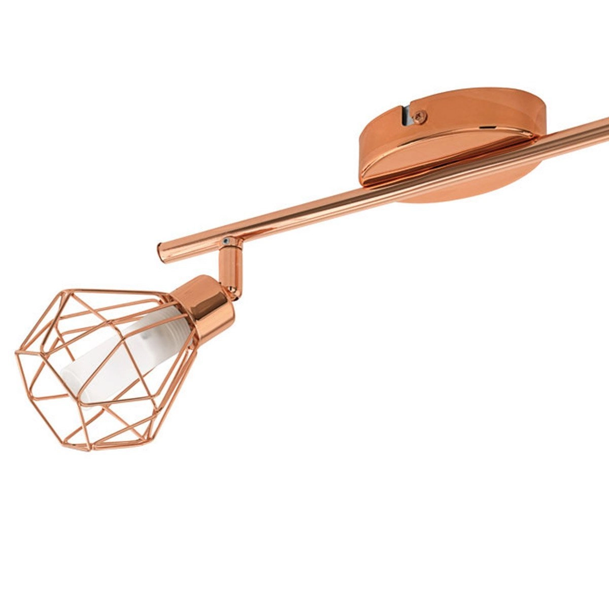 Ledspot Zapata 2-lichts koperbruin Eglo 9002759955465