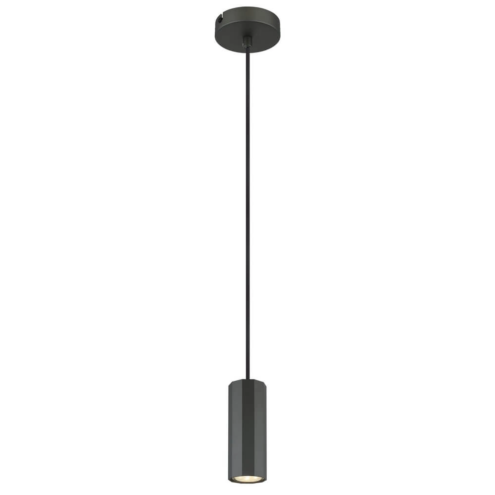 Grijze hanglamp James enkel Grijze hanglamp James enkel