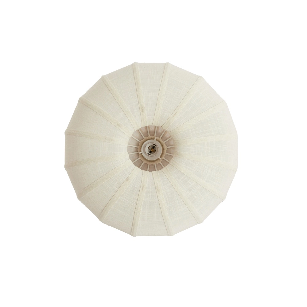 Japandi plafondlamp Zosia Ø 50cm - crème - 1x E27 Light & Living 8717807831837