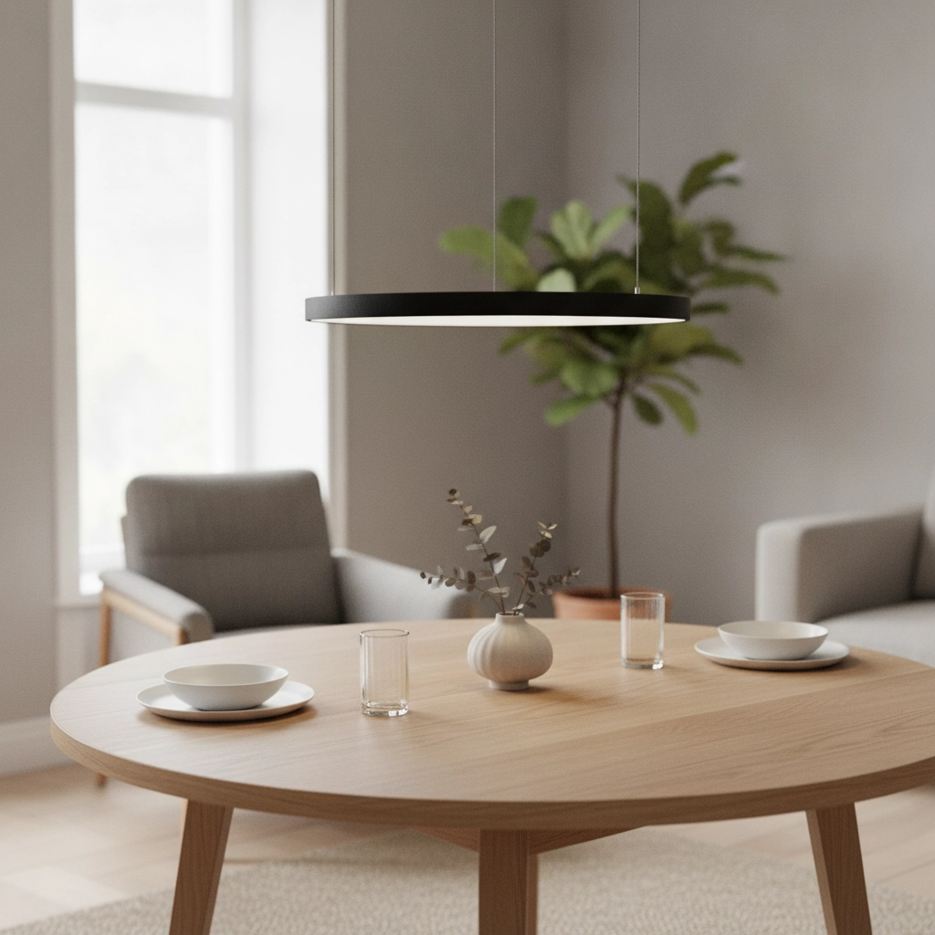 Design hanglamp Pertino zwart Ø 48cm 2700K