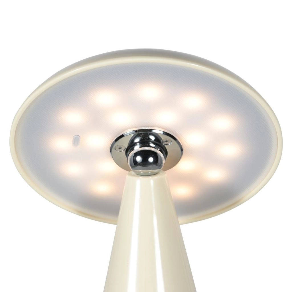 Oplaadbare tafellamp Mush crème Steinhauer 8712746188776