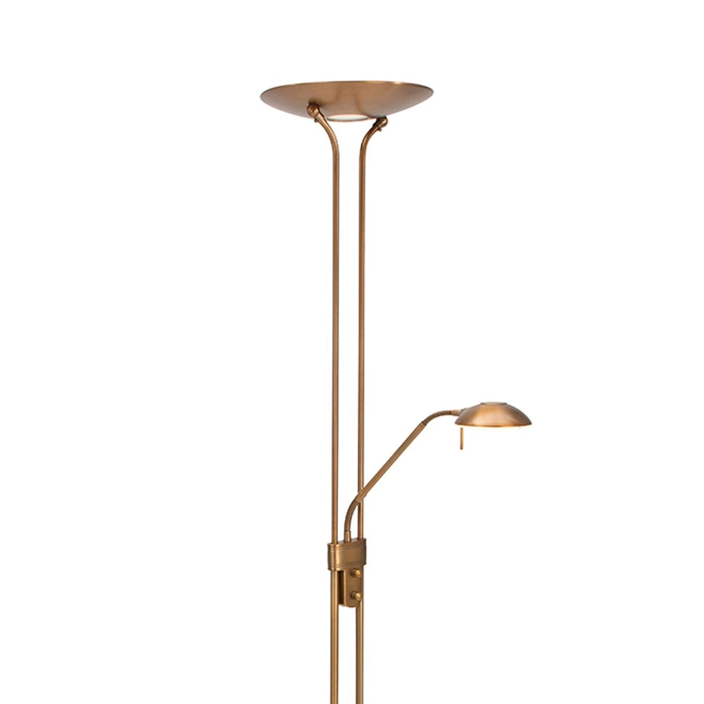 Vloerlamp mexlite Up 180cm - 3000K bronsbruin Steinhauer 8712746096347