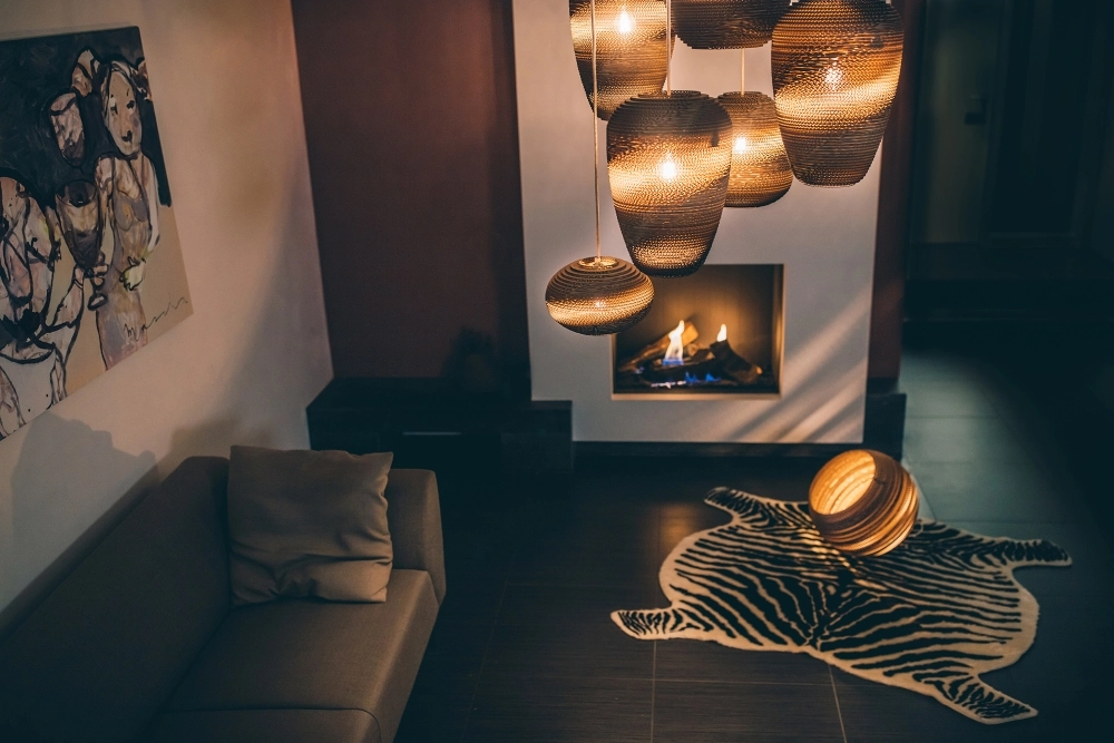 Baggy 290 kartonnen hanglamp Ø 29cm Think Paper 8720165407286