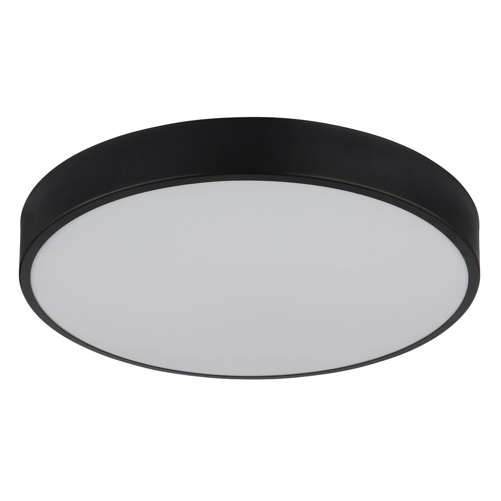 Design plafonniere Nielsen zwart Ø 37,8cm Globo 9007371575671