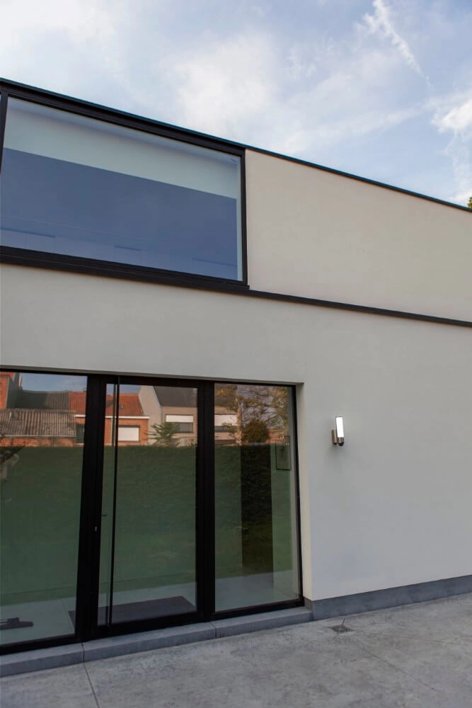 Wandlamp Elara RVS met camera Lutec 6939412014043