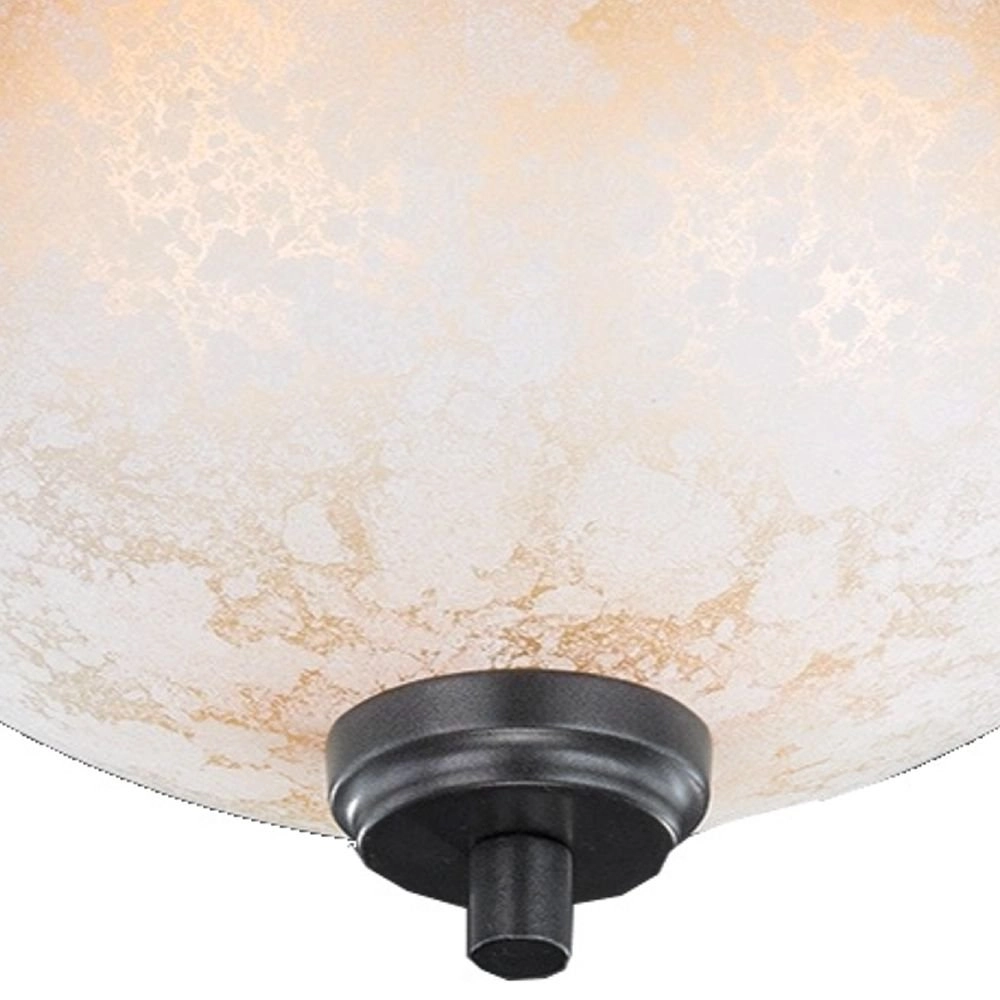 Plafondlamp Antiek Series 6081 33cm bronsbruin Trio 4017807211795