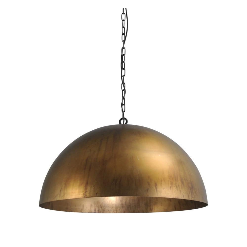 Bronzen hanglamp Industria 80