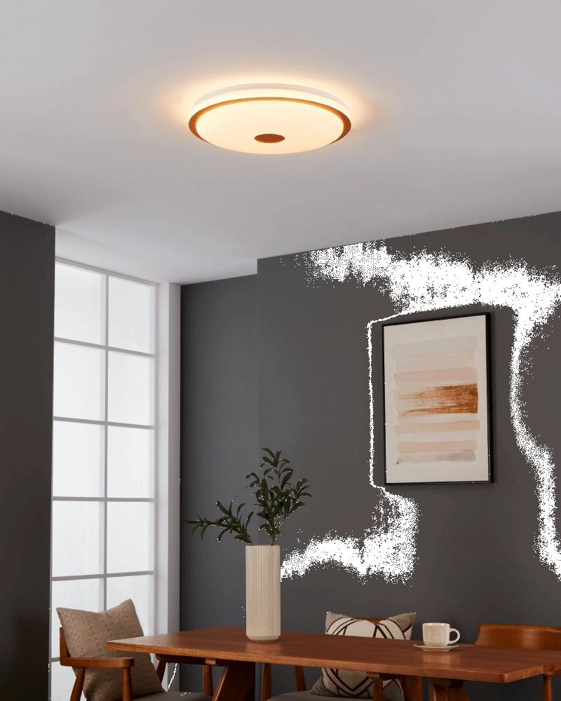 Led plafondlamp Lanciano 1 Ø 48cm Eglo 9008606244980