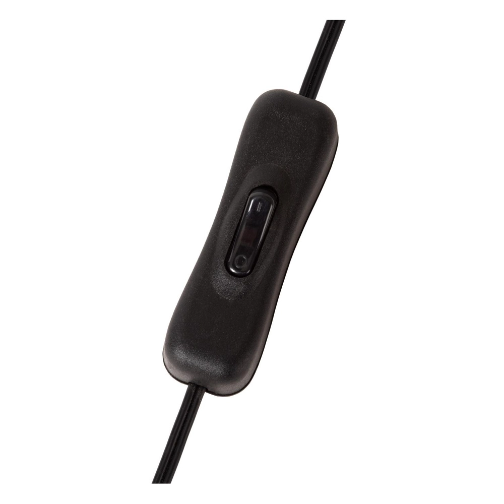 Zwarte tafellamp Cirkelis rond Ø 32cm Lucide 5411212051677