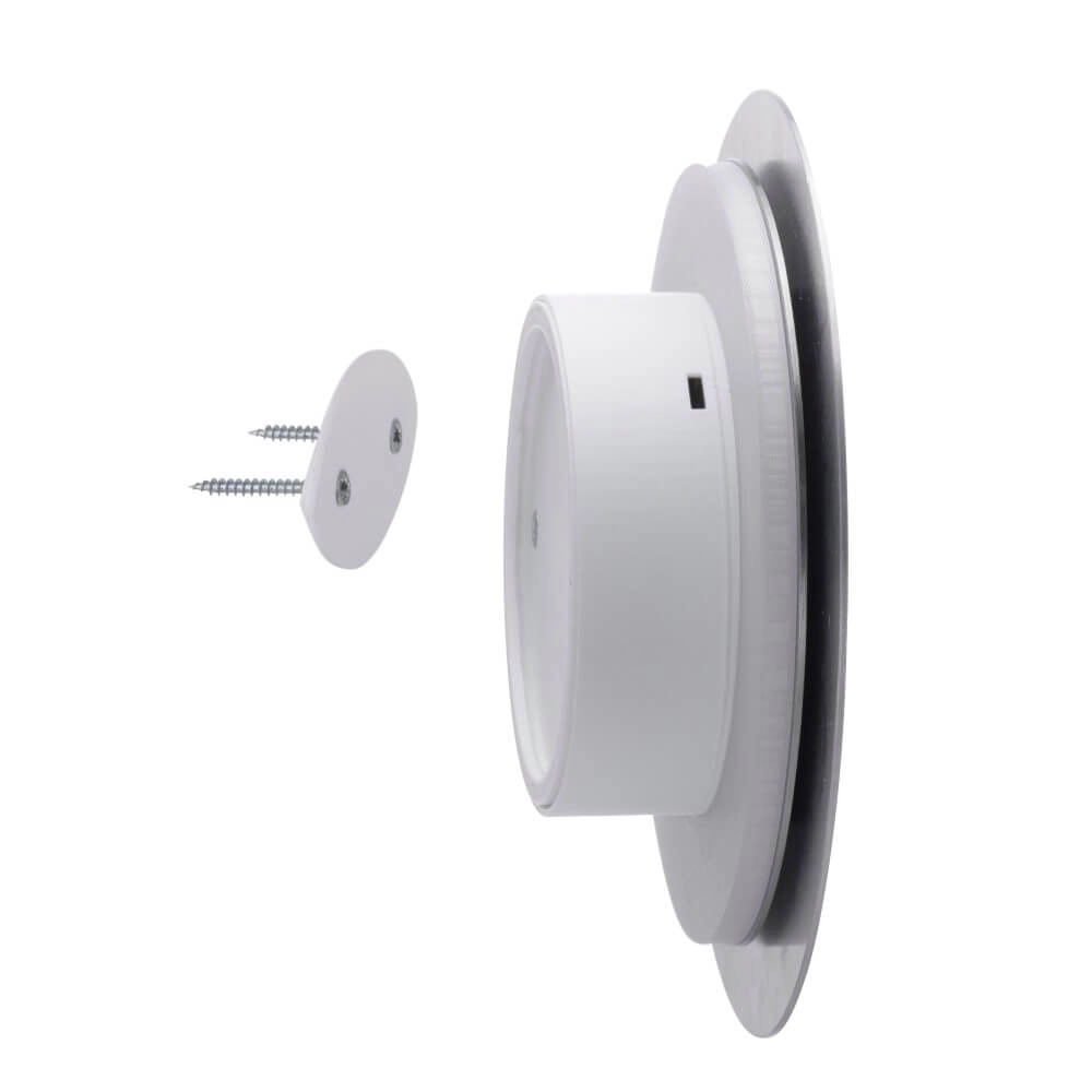 Design wandlamp Akku Puntua Ø 18cm grijs Paul Neuhaus 4012248372487