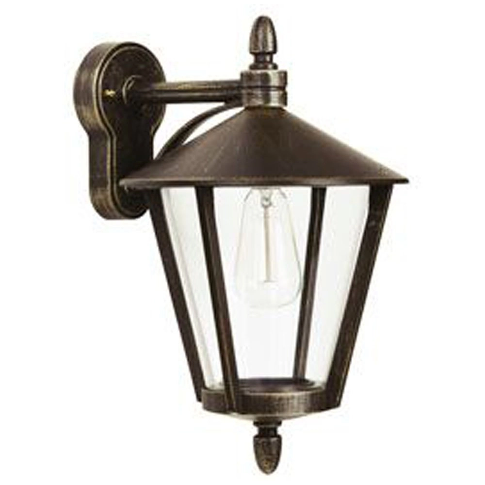 Design buitenwandlamp Nelly 41cm - brons