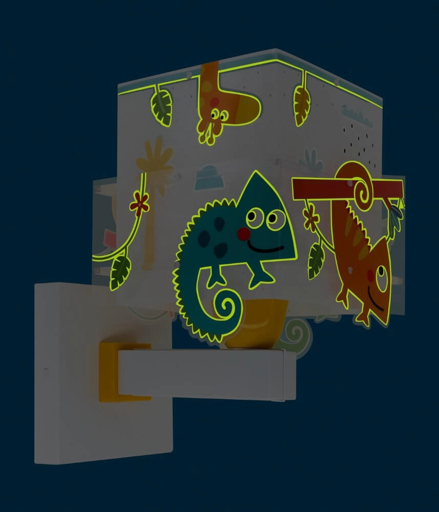 Design kinderkamer wandlamp Happy Jungle Dalber 8420406633190