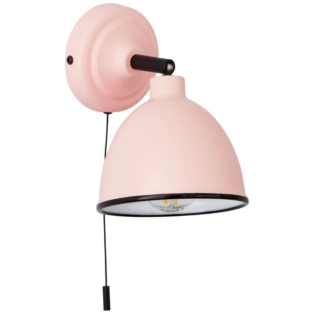 Pastel wandlamp Telio Pastel roze Brilliant 4004353355370