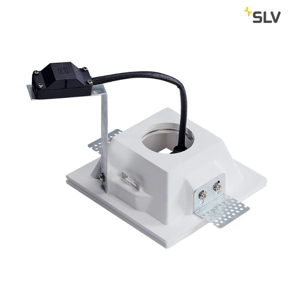 Inbouwspot Plastra GU10 13cm wit SLV 4024163160629