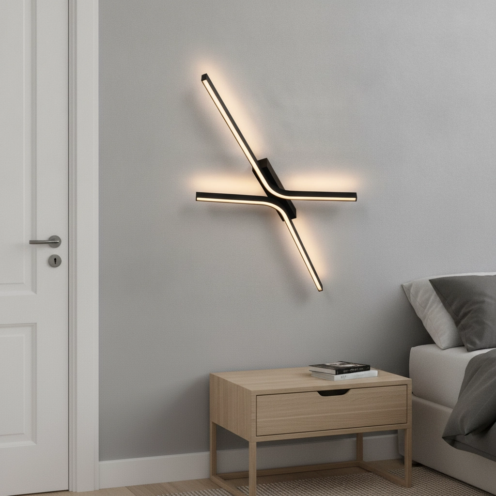 Design plafondlamp Akro zwart