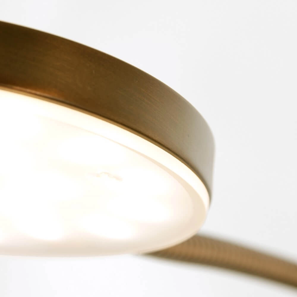 Flexibele led leeslamp Platu brons Steinhauer 8712746151497