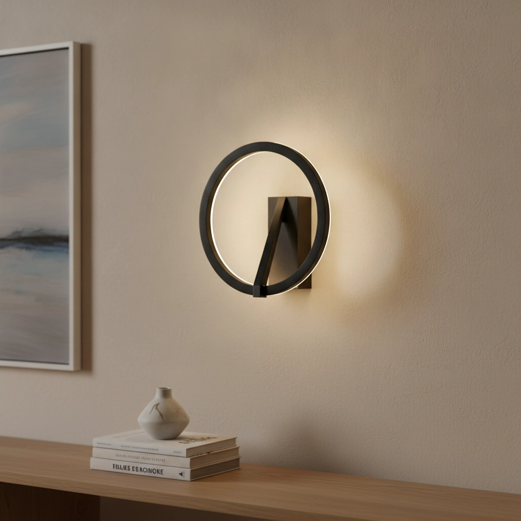 Design wandlamp Tilia zwart