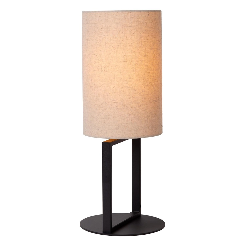 Tafellamp Herman zand bruin Lucide 5411212303394