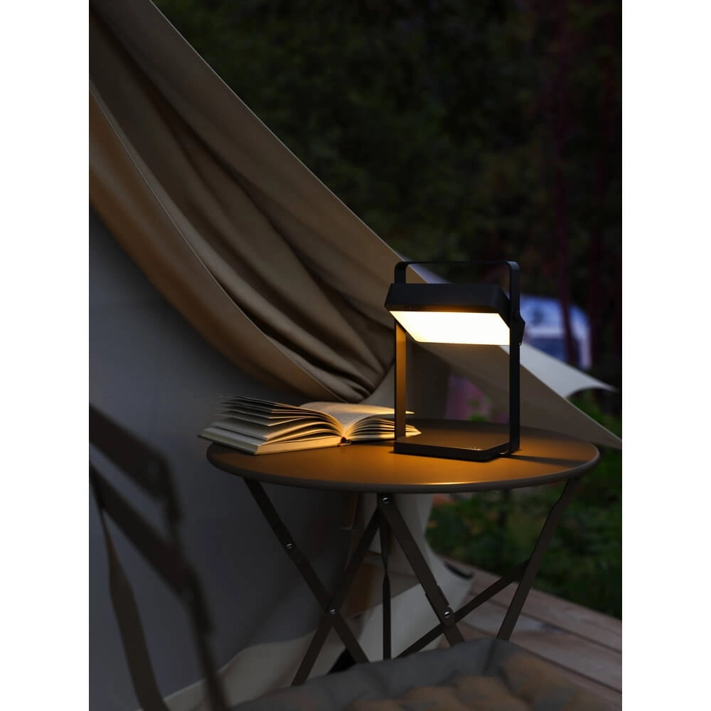 Design tafellamp Saulio zwart oplaadbaar Nordlux 5704924017513