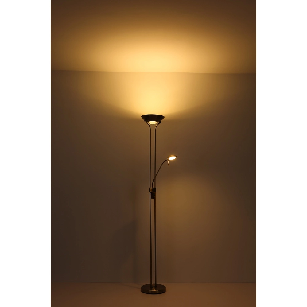 Klassieke leeslamp Leonas brons Globo 9007371420308