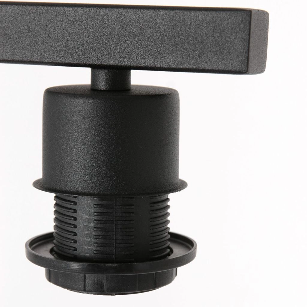 Zwarte vloerlamp Stang met kurk kap Ø30cm Steinhauer 8712746180619