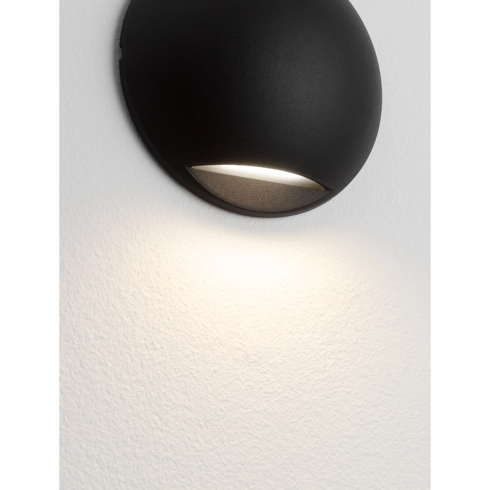 Wandlamp Passo enkel zwart Lyora 5212017478627