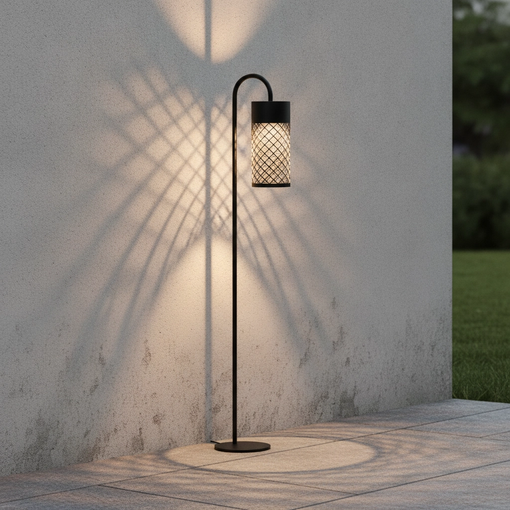 Tuinlamp Motley zwart