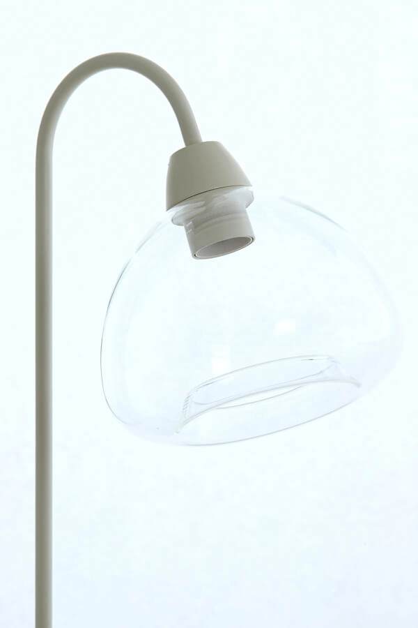 Tafellamp Bisho crème design Light & Living 8717807743376