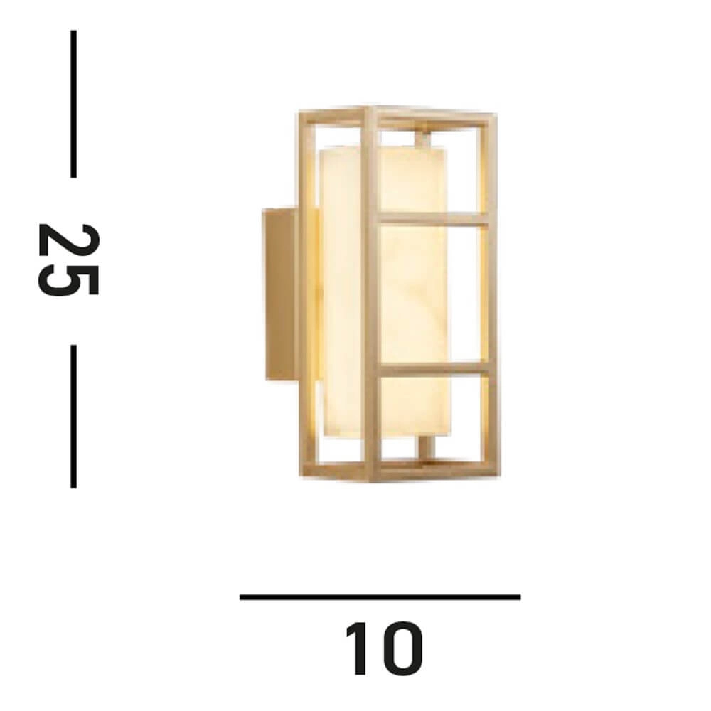 Wandlamp Mirage 25cm - IP44 Searchlight 5053423274430