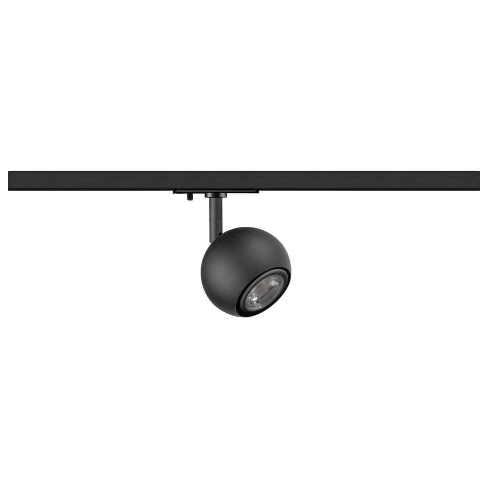 Spot voor rail Light Eye 90 zwart Ø 9cm 1-fase SLV 4024163295468