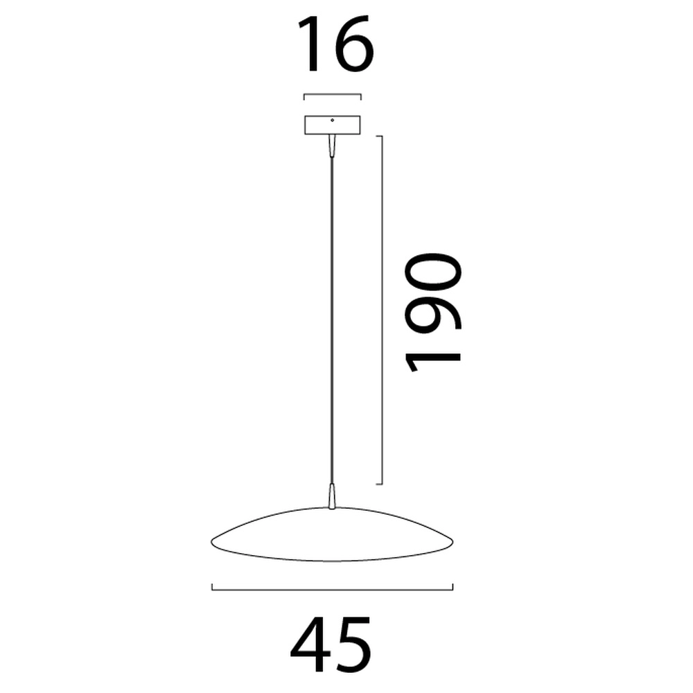 Hanglamp Scala Ø 45cm nikkel Masterlight 8718121337340
