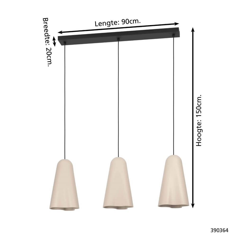 Desing hanglamp Tolleric 3-lichts Stars of Light 9008606274369